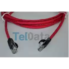 Teldata Tld-030K Cat6 0.30Mt Kırmızı Utp Patch Kablo