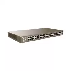 Tenda Teg1050F 48 Port 10-100-1000 Mbps + 2 Port Sfp Switch Çelik Kasa Rack Mount