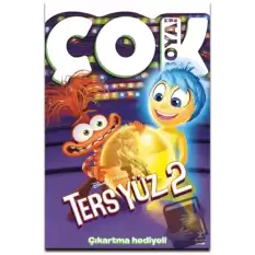 Ters Yüz 2 - Çok Boya! Çıkartmalı Dev Boyama Kitabı