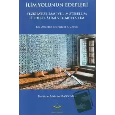 Tezkiratüs Sami Tercümesi İlim Yolunun Edepleri