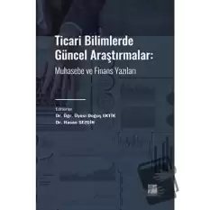 Ticari Bilimlerde Güncel Araştırmalar