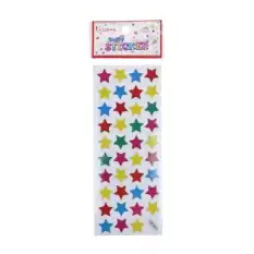 Ticon Puffy Sticker Yıldız Tps-003/2 - 20li Paket