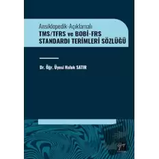 TMS/TFRS ve BOBİ-FRS Standardı Terimleri Sözlüğü