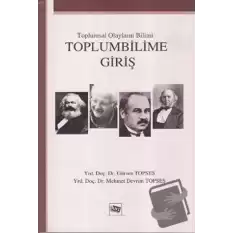 Toplumbilime Giriş