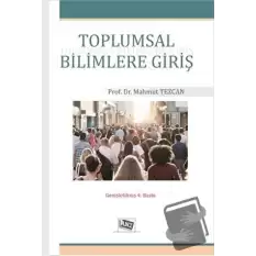 Toplumsal Bilimlere Giriş