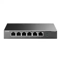 Tp-Link Tl-Sf1006P 5 Port 4 Port Poe+ 10-100 Mbps 2 Port Uplink Switch Çelik Kasa