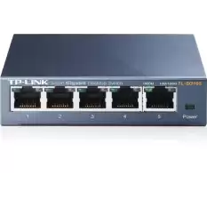 Tp-Link Tl-Sg105 5 Port 10-100-1000 Mbps Switch Çelik Kasa