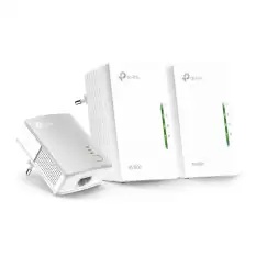 Tp-Link Tl-Wpa4220T Kıt 300 Mbps 3Lü Kit Powerline Adaptör