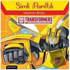 Transformers Simli Parıltılı Boyama Kitabı