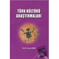 Türk Kültürü Araştırmaları