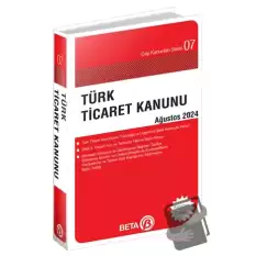 Türk Ticaret Kanunu - Ağustos 2024