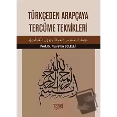 Türkçeden Arapçaya Tercüme Teknikleri