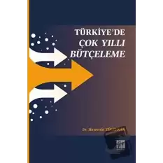 Türkiyede Çok Yıllı Bütçeleme