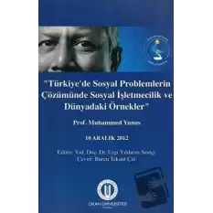 Türkiyede Sosyal Problemlerin Çözümünde Sosyal İşletmecilik ve Dünyadaki Örnekler