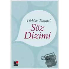 Türkiye Türkçesi Söz Dizimi