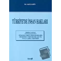 Türkiye’de İnsan Hakları 1. Kitap