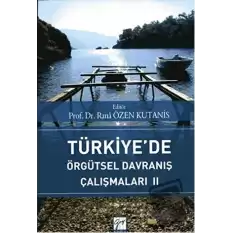 Türkiye’de Örgütsel Davranış Çalışmaları 2