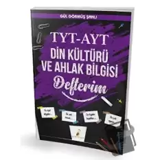 TYT-AYT Din Kültürü ve Ahlak Bilgisi Defterim