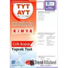 TYT AYT Kimya Yaprak Test