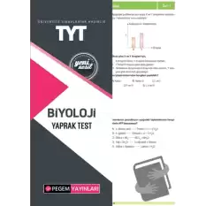 TYT Biyoloji Yaprak Test