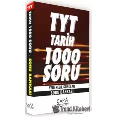 TYT Tarih 1000 Soru Yeni Nesil Sorular - Soru Bankası