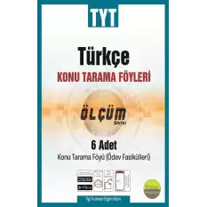 TYT Türkçe Tarama Föyleri (6 Fasikül)