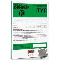 TYT Türkiye Geneli Deneme Sınavı - 10