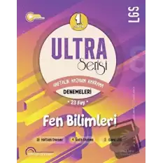 Ultra Serisi LGS 1. Dönem Fen Bilimleri Denemeleri