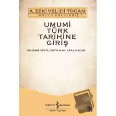 Umumi Türk Tarihine Giriş (2 Cilt Takım)