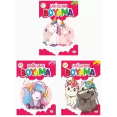 Unicorn Boyama Seti (3 Kitap)