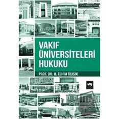 Vakıf Üniversiteleri Hukuku