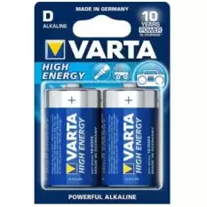 Varta Alkalin Büyük Boy Pil (D) High Energy 2 Li