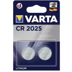 Varta Lityum Düğme Pil 3 V 2 Li Blister Cr 2025