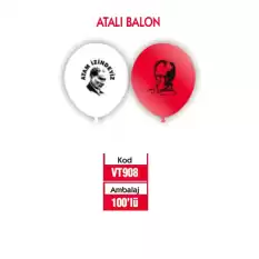 Vatan Balon Atam İzindeyiz 100 Lü Vt908