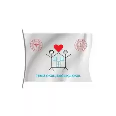 Vatan Temiz Okul Bayrağıı 70X105