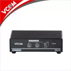 Vcom Dd132 1-2 Port 350Mhz Metal Vga Splitter