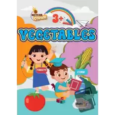 Vegetables Türkçe-İngilizce Boyama Kitabı