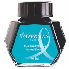 Waterman Dolma Kalem Mürekkebi Cam Şişede 50 Ml Deniz Mavi S0110810