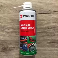 Würth 0893 055 40 400Ml Multi Çok Amaçlı Sprey Yağlama Ve Sızma Özellikli