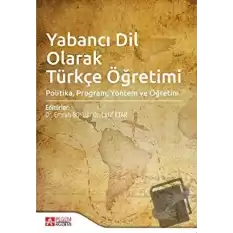 Yabancı Dil Olarak Türkçe Öğretimi