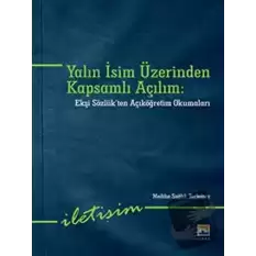 Yalın İsim Üzerinden Kapsamlı Açılım