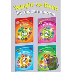 Yapıştır ve Boya İlk Yapıştırmalarım 4 Kitap Seti