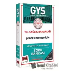 Yargı Yayınları 2023 Sağlık Bakanlığı Şöför Kadrosu İçin Konu Özetli Açıklamalı Soru Bankası