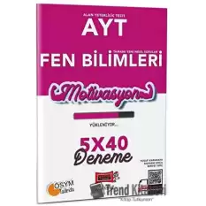 Yargı Yayınları AYT Fen Bilimleri 5x40 Deneme