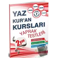 Yaz Kuran Kursları Yaprak Test 2. Kur