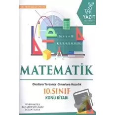 Yazıt 10. Sınıf Matematik Konu Kitabı