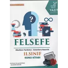 Yazıt 11. Sınıf Felsefe Konu Kitabı