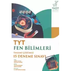 Yazıt YKS TYT Fen Bilimleri Tamamı Çözümlü 15 Deneme Sınavı