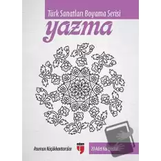 Yazma - Türk Sanatları Boyama Serisi 20 Adet Kartpostal