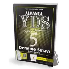 YDS Almanca Dijital Çözümlü 5 Deneme Sınavı